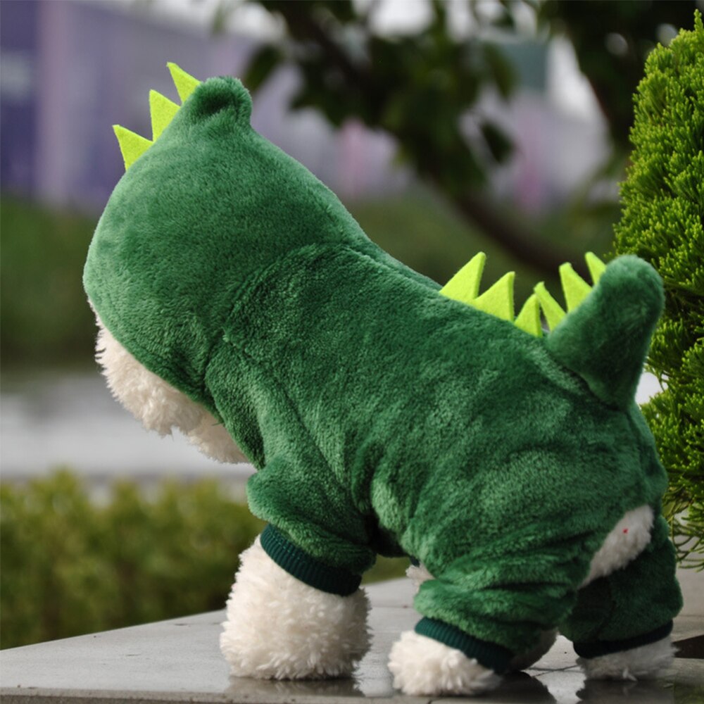 Dog Dinosaur Costume Pet Hoodie