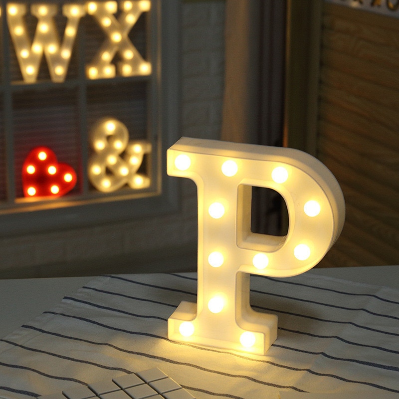 Luminous Plastic LED Letter Lights