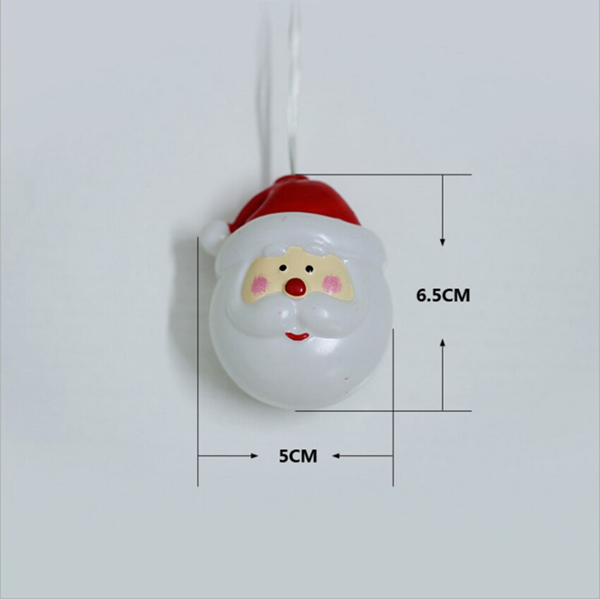 Santa Lights LED Christmas Decoration