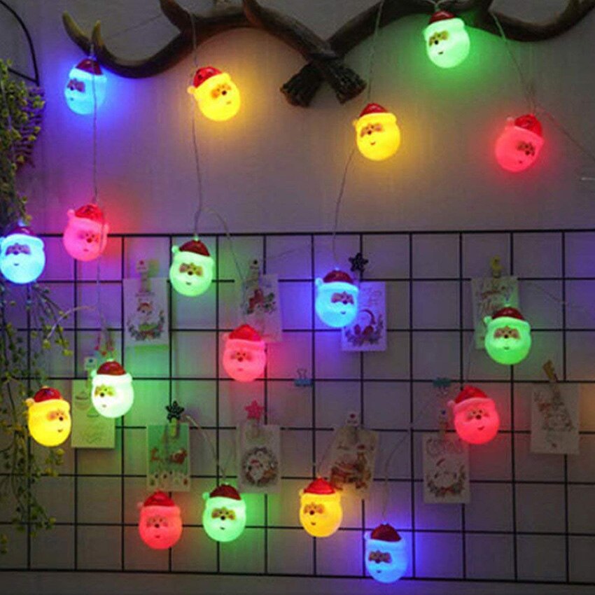 Santa Lights LED Christmas Decoration