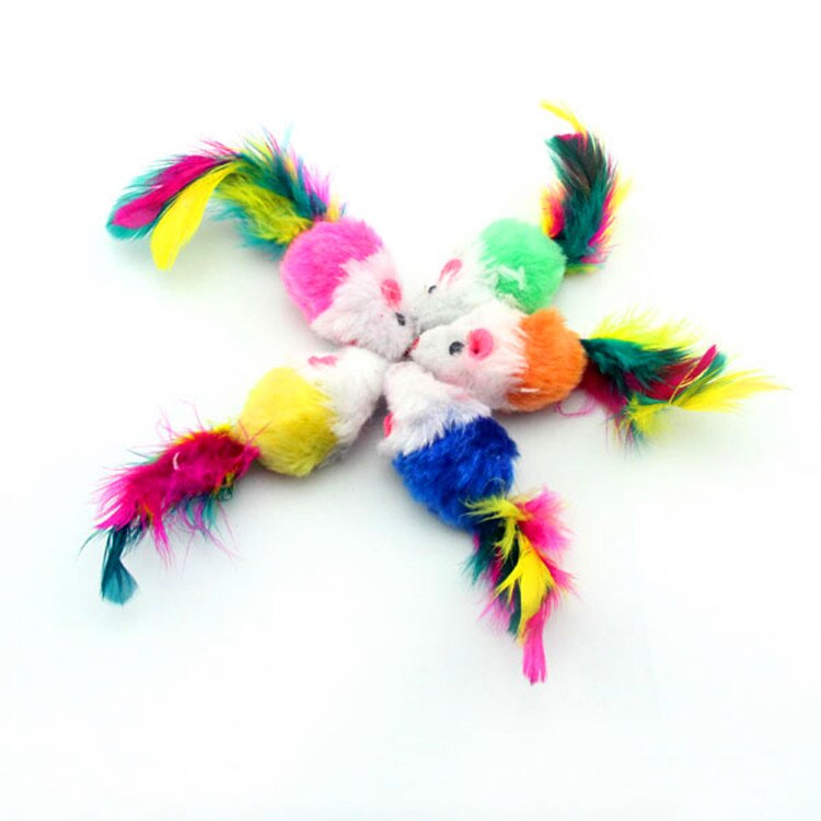 Mice Toys Interactive Cat Toys (10pcs)