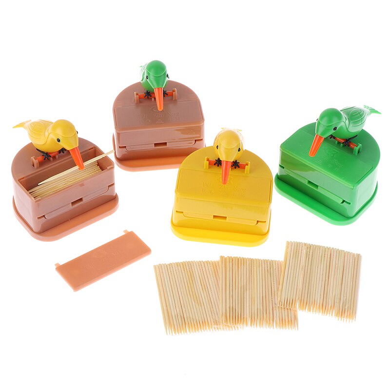 Bird Toothpick Dispenser Storage Box