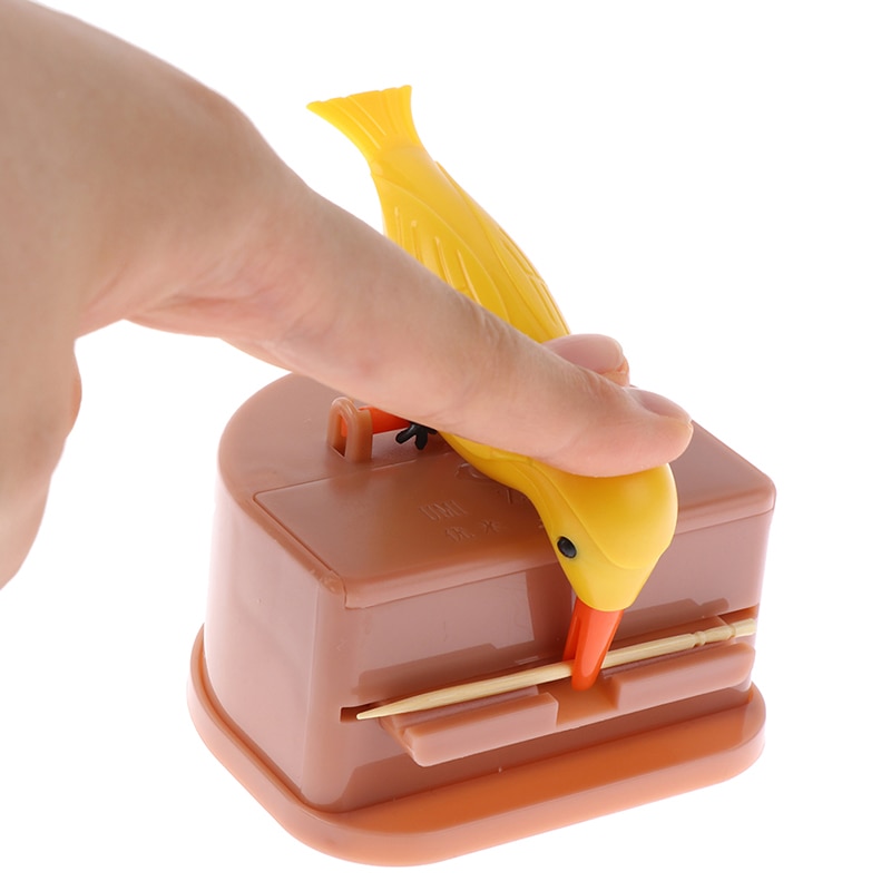 Bird Toothpick Dispenser Storage Box