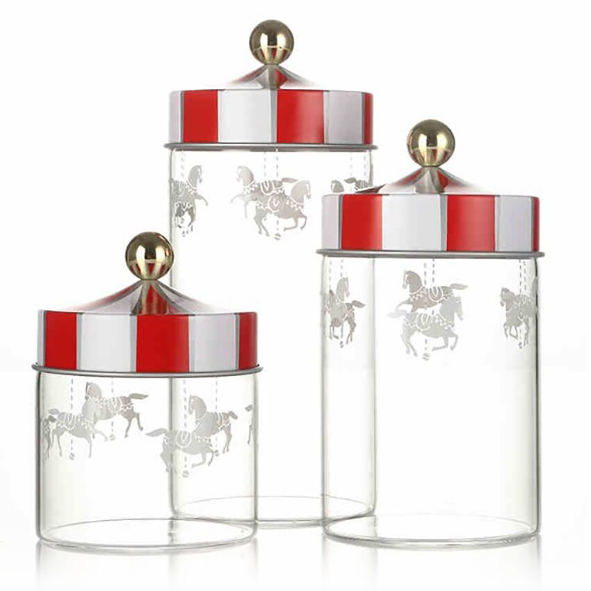 Sweets Jar Carousel Design Container