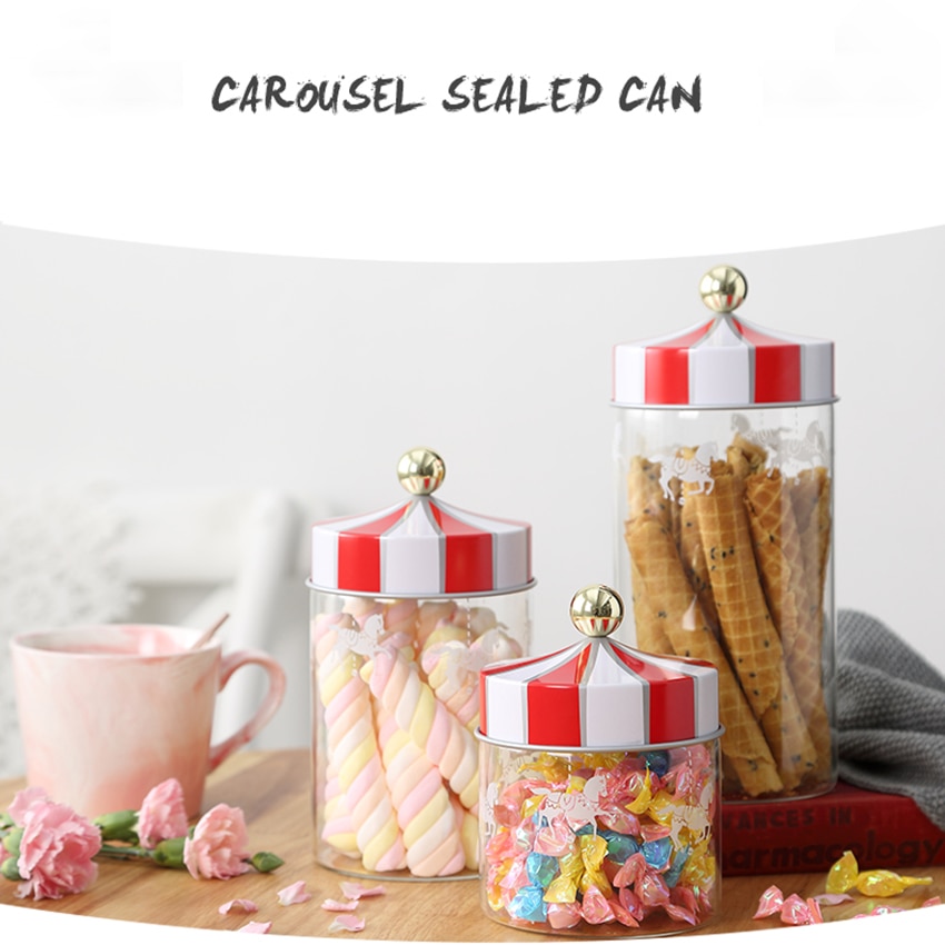 Sweets Jar Carousel Design Container