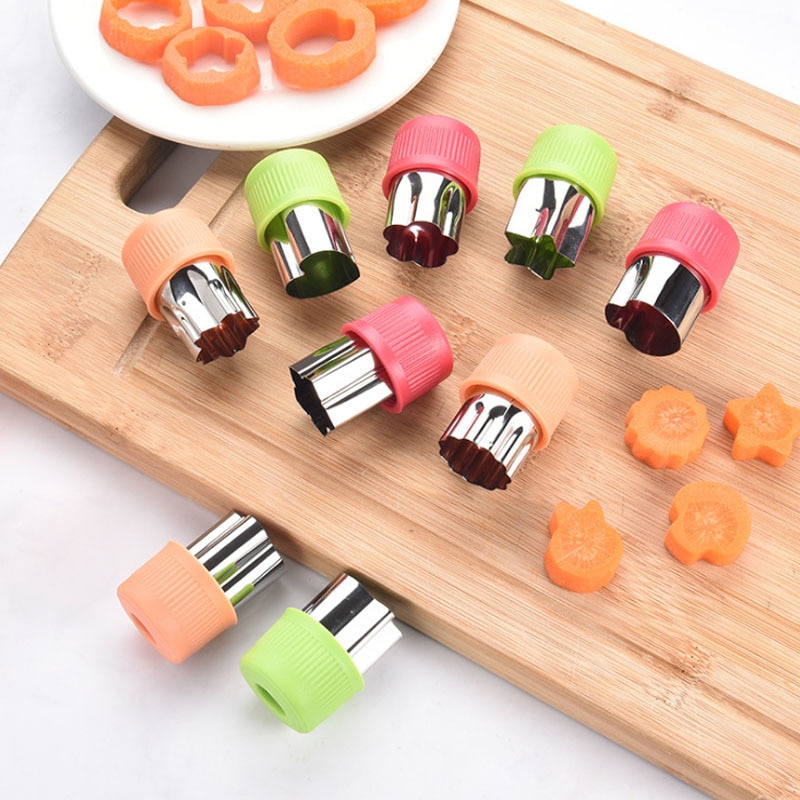 Vegetable Shape Cutters Set (3 Pcs)