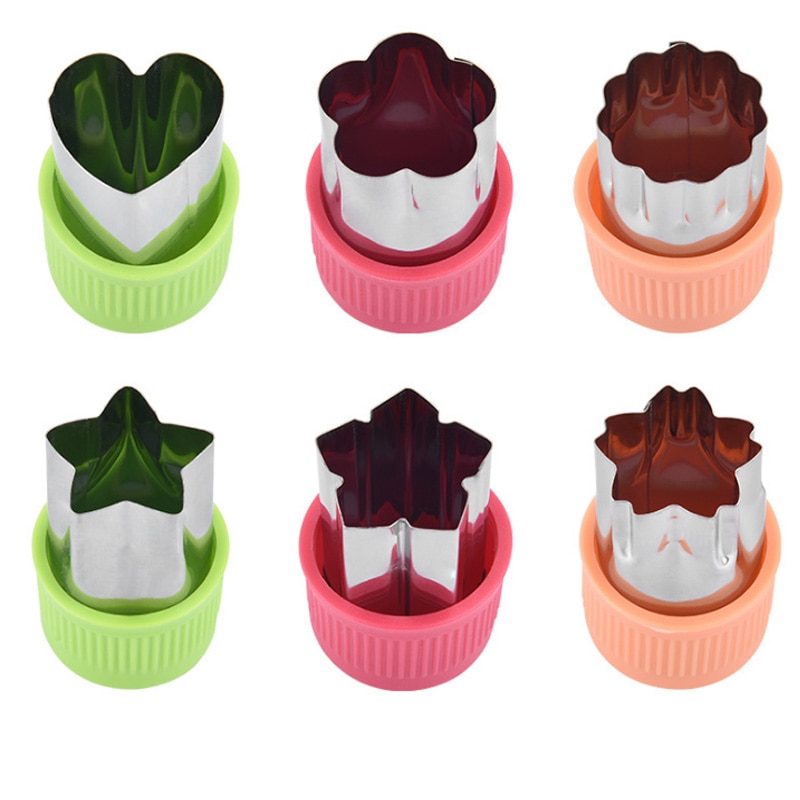 Vegetable Shape Cutters Set (3 Pcs)