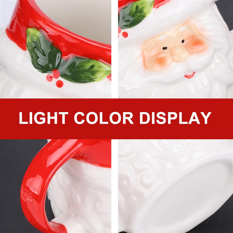 Santa Mug Ceramic Christmas Cup