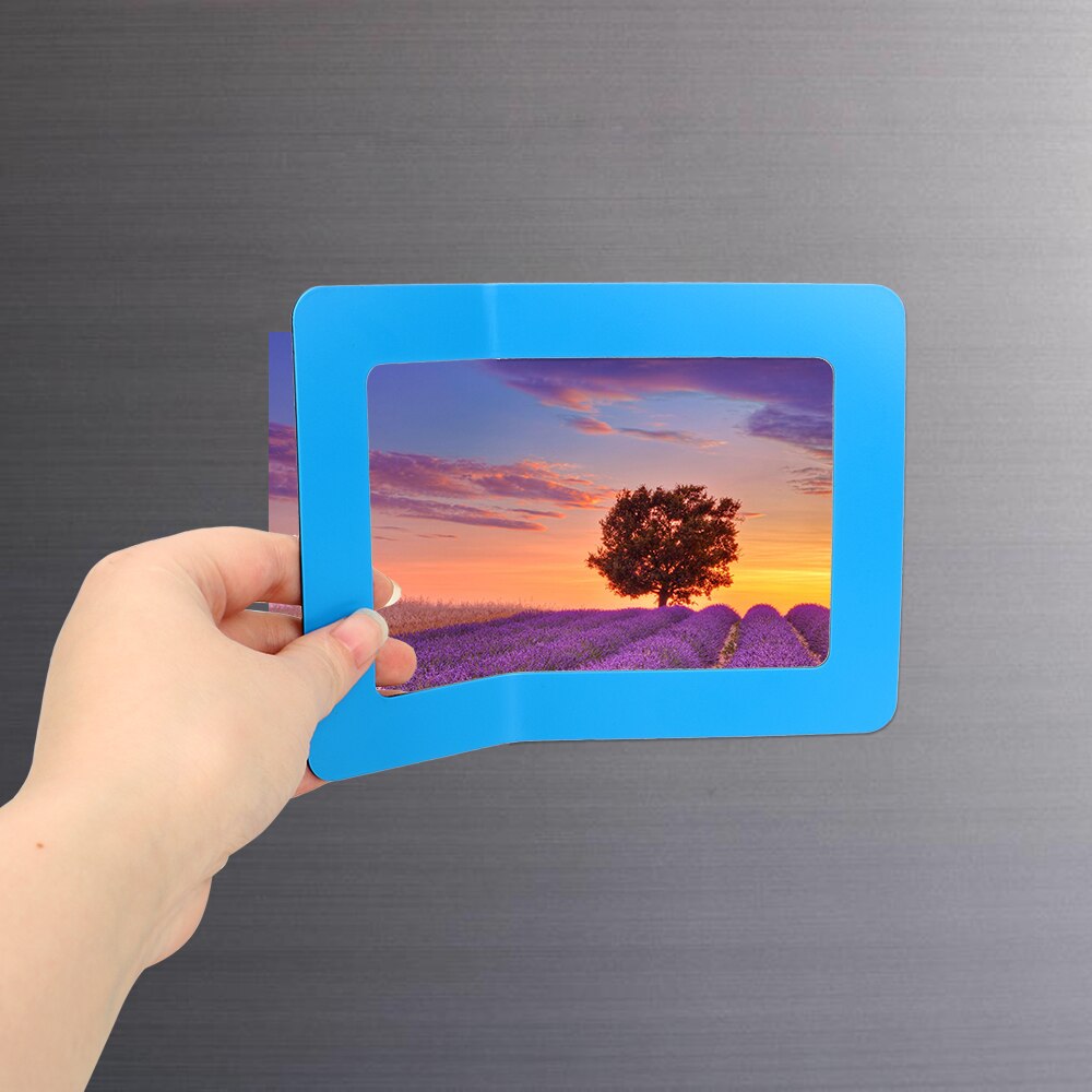 Magnetic Photo Frame Rubber Decor