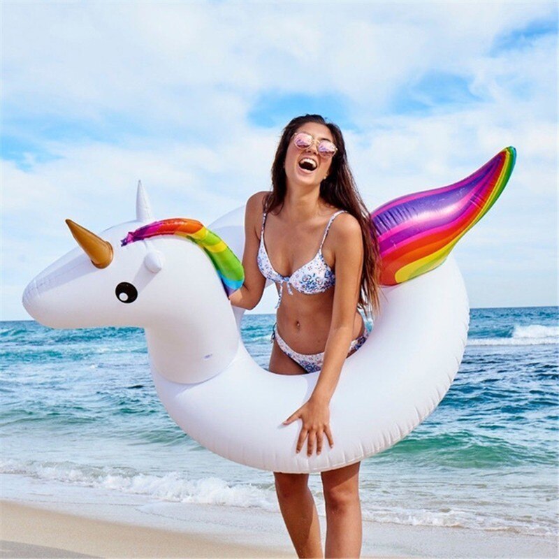 Giant Inflatable Flamingo Pool Floatie