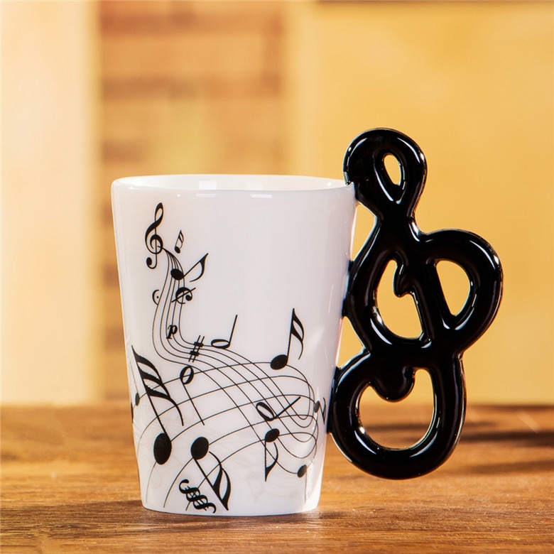 Guitar Mug 400ml Ceramic Mug