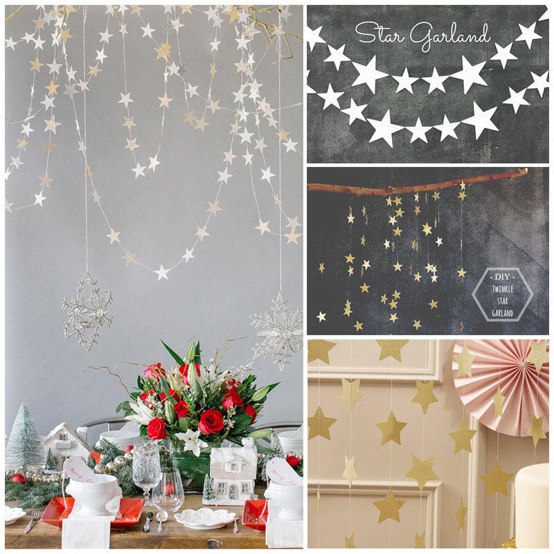 Star Garland Hanging Decoration