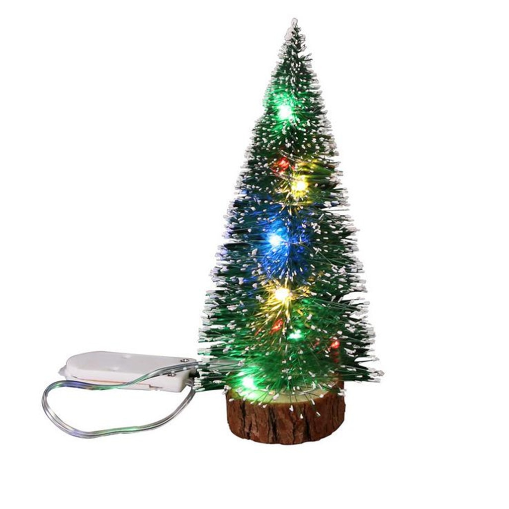 Small Christmas Tree with Lights