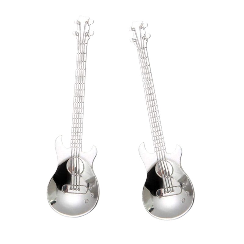 Guitar Spoon Stainless Steel (4pcs)