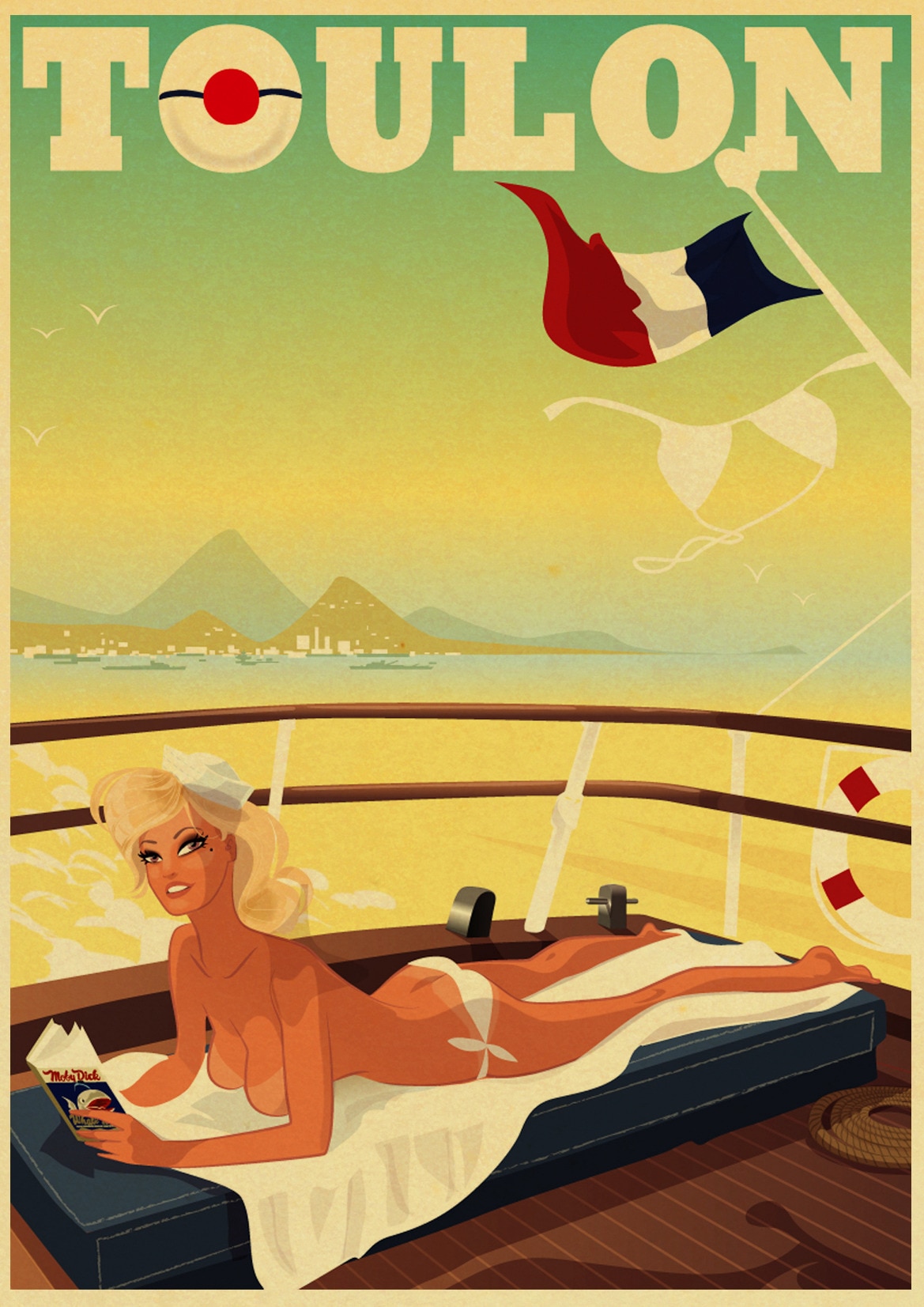 Wall Art Vintage Travel Poster