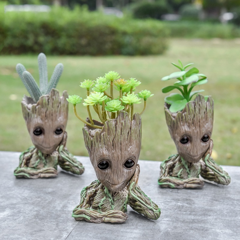 Baby Groot Flower Pot Garden Decor