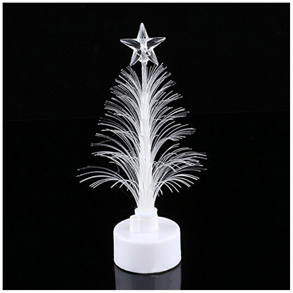 Small LED Christmas Tree Fiber Optic Decor