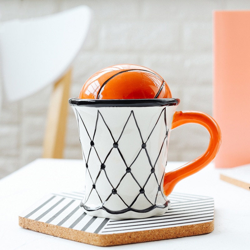 Basketball Mug Ceramic Cup with Handle