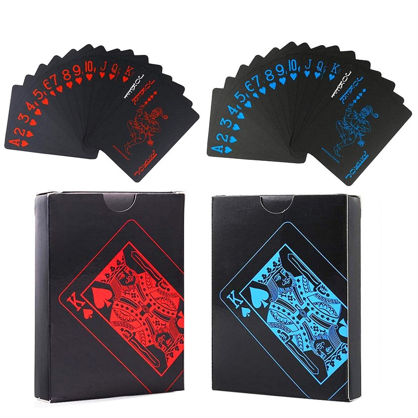 Black Playing Cards One Deck (52 Cards)