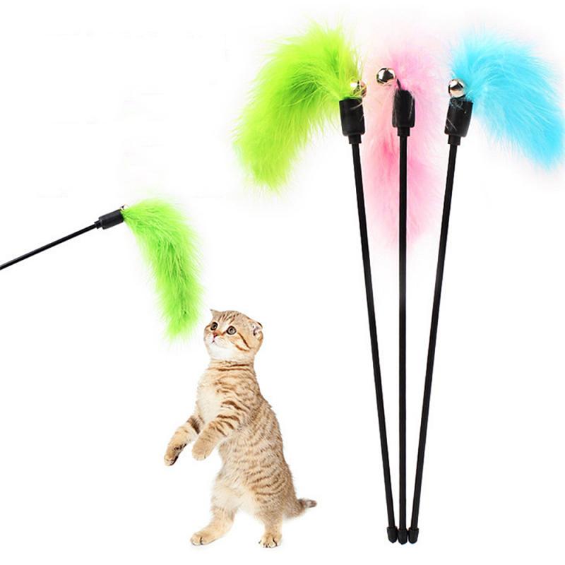 Cat Feather Toy Interactive Pet Toy