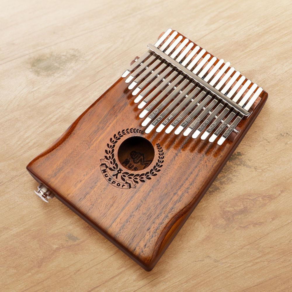 Electric Kalimba Wood Thumb Piano