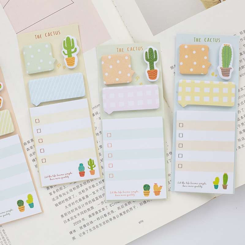 Cute Reminder Sticky Notepads