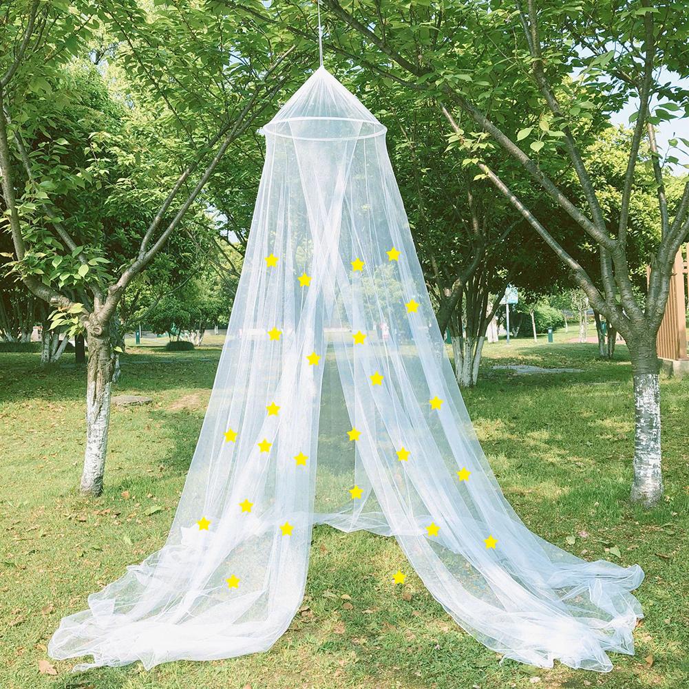 Bed Canopy with Luminous Stars