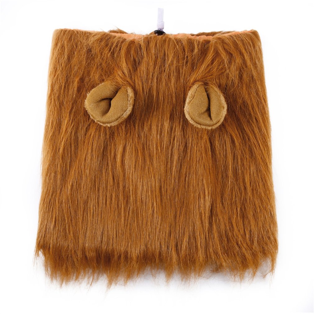 Dog Lion Mane Pet Wig Headwear