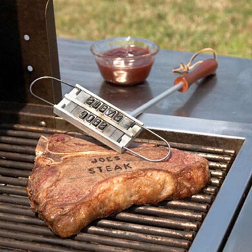 Steak Branding Iron 55-Letter Set 