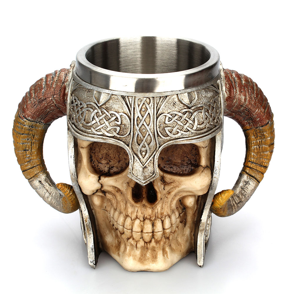 Viking Mug Stainless Steel Coffee Cup