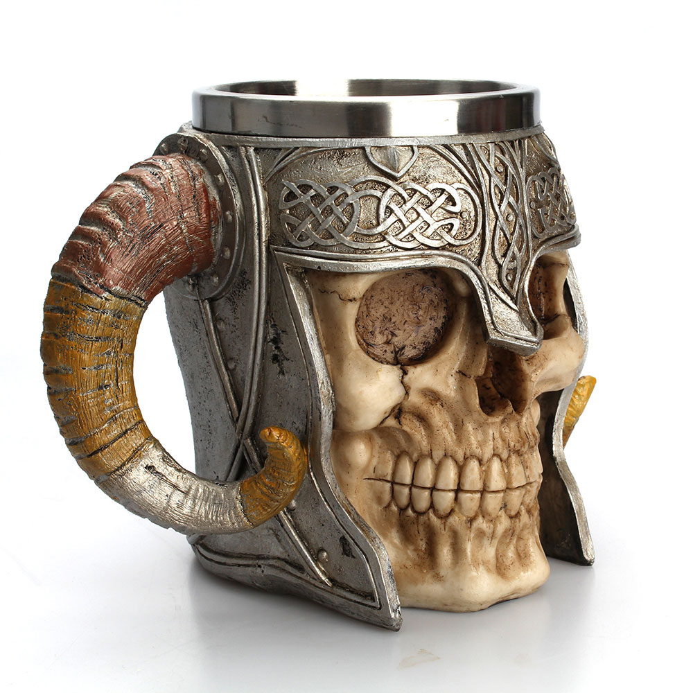 Viking Mug Stainless Steel Coffee Cup