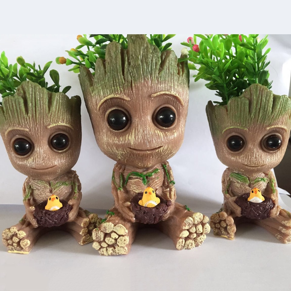 Baby Groot Planter Small Plant Holder