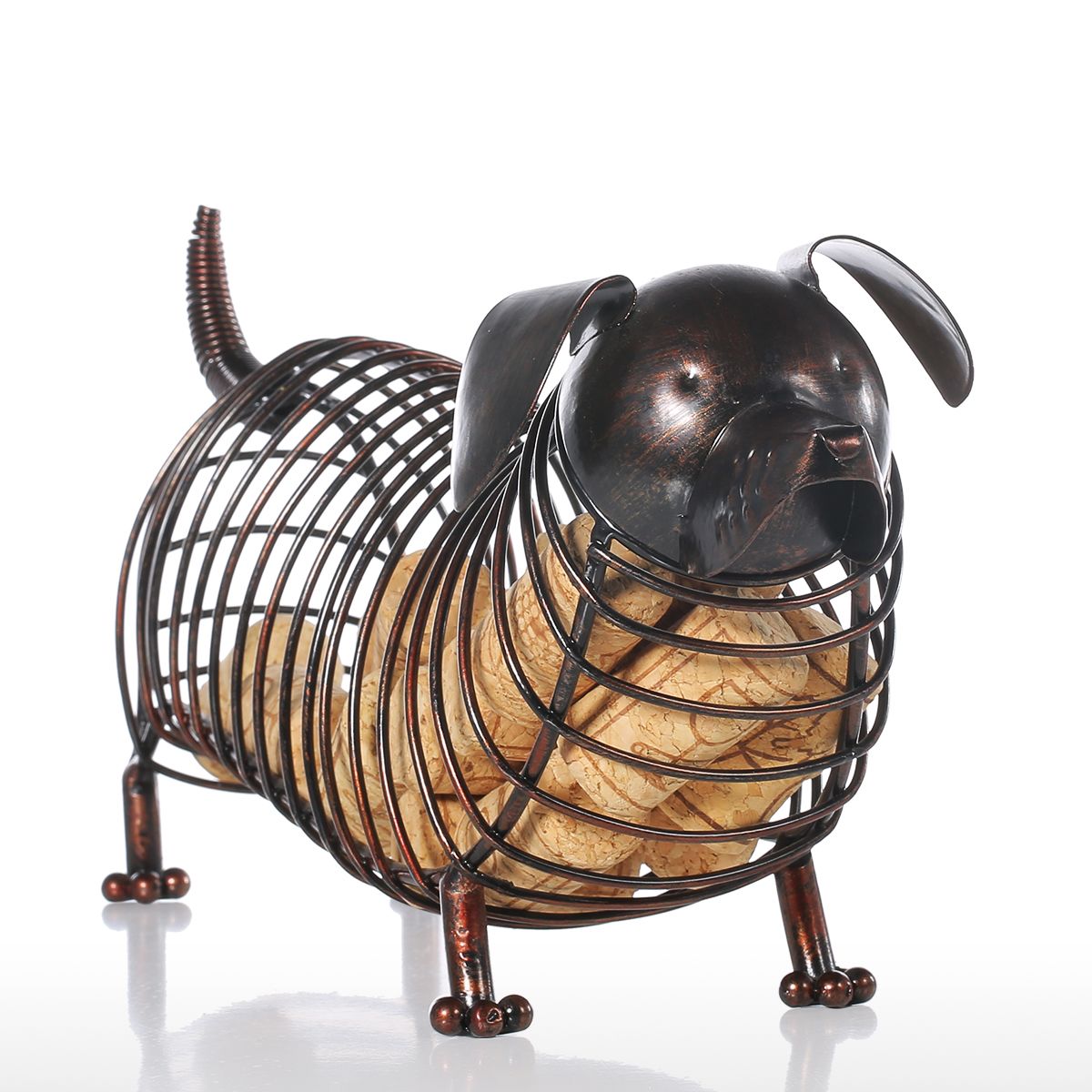 Wine Cork Holder Dog Design Home Decoration