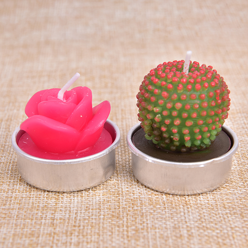 Cactus Candle Mini Home Décor