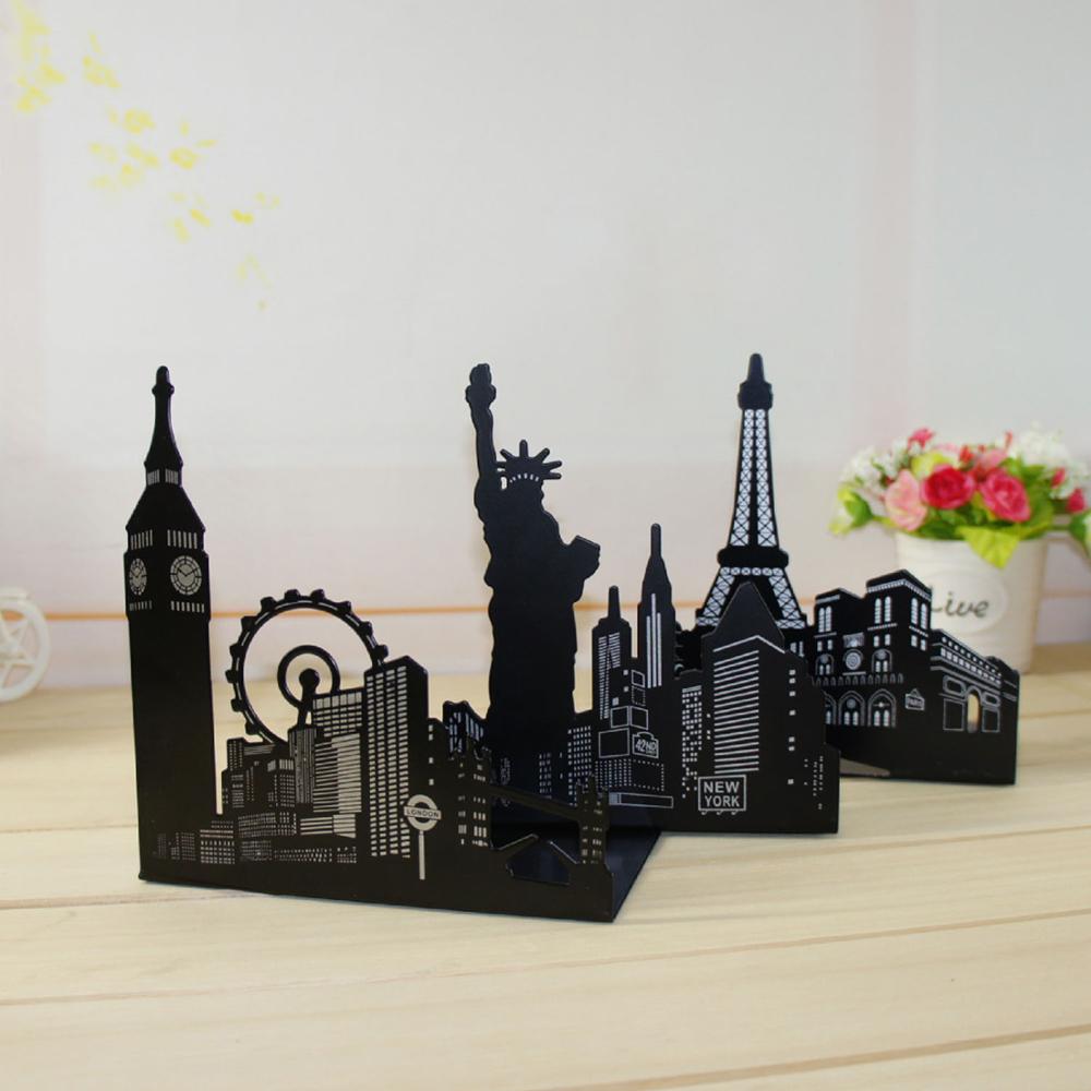 Decorative Bookends Scenic Spots (1 Pair)