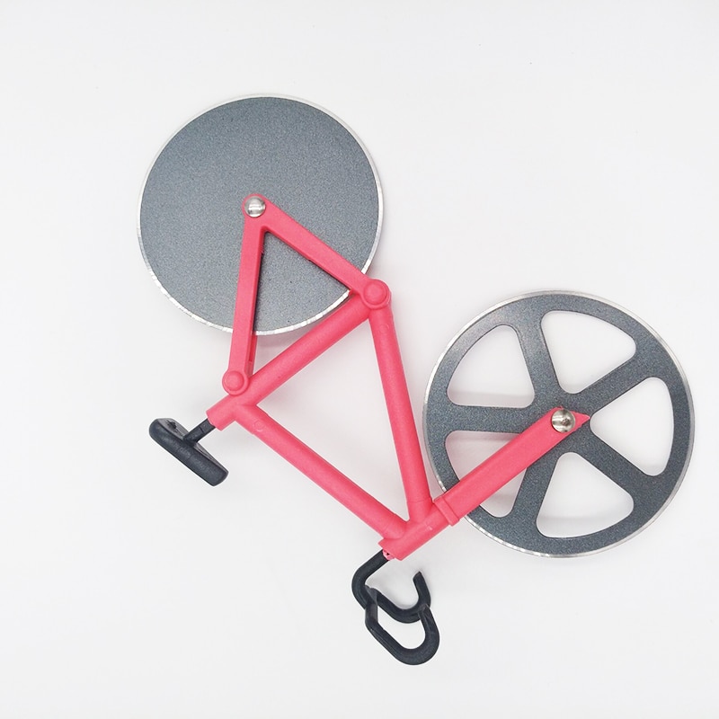 Pizza Slicer Bicycle Stainless Steel Cutter