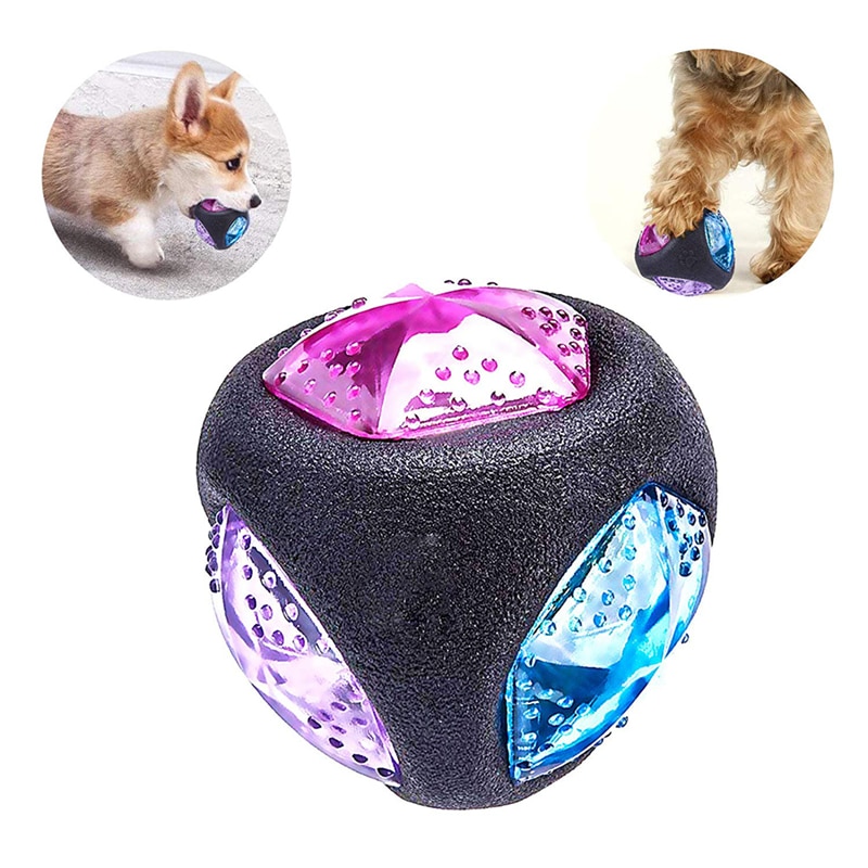 Light Up Dog Ball Bite-Resistant