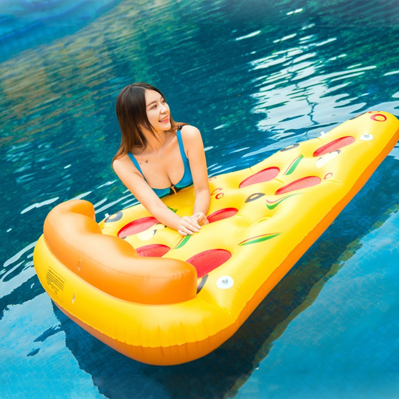 Pizza Float Inflatable Pool Bed