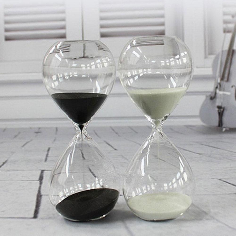 Hourglass Sand Timer Glass Decor