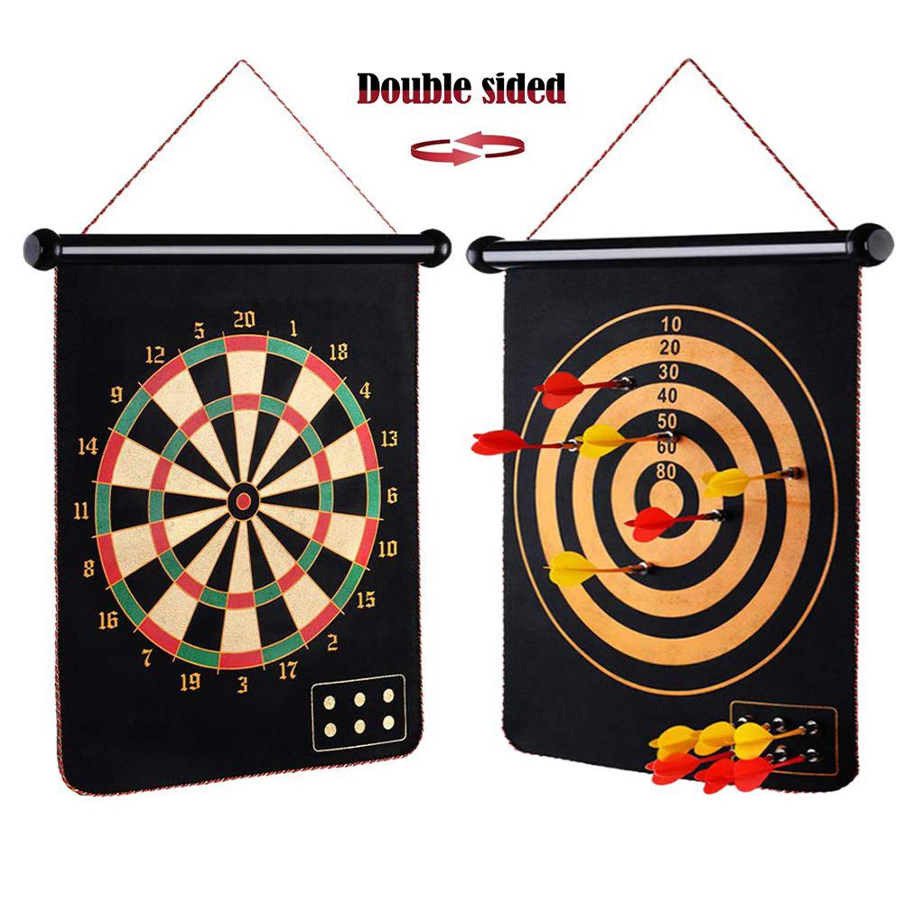 Magnetic Dart Board with 6PCS Darts