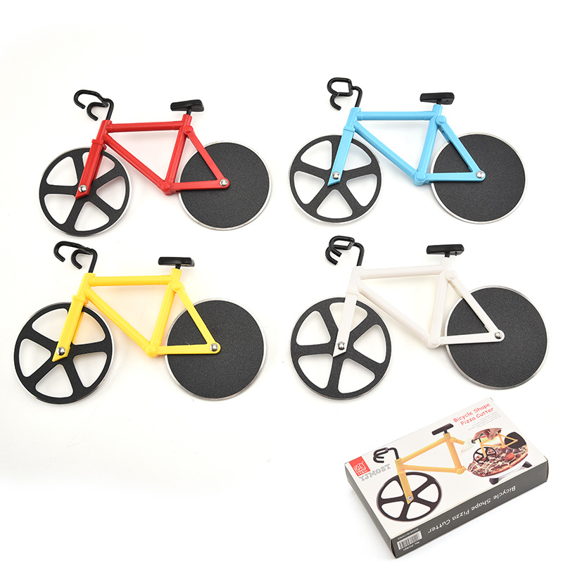 Bicycle Pizza Cutter Roller Knife