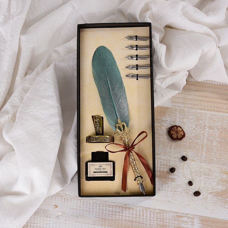 Writing Quill 5-Nibs Calligraphy Set