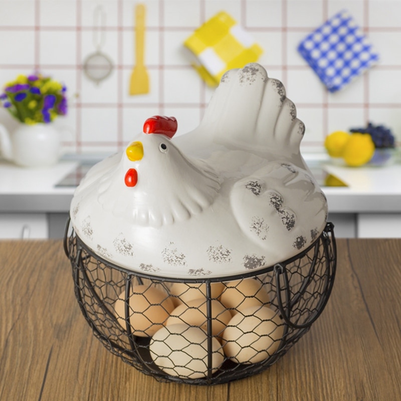 Chicken Egg Holder Storage Basket