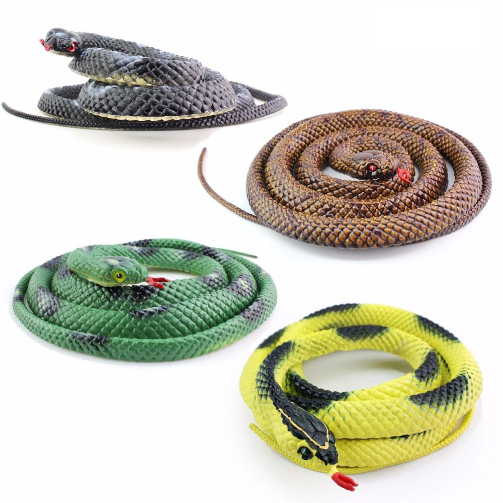 Rubber Snake Toy Simulation Animal Model