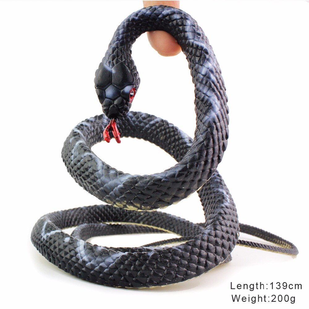 Rubber Snake Toy Simulation Animal Model