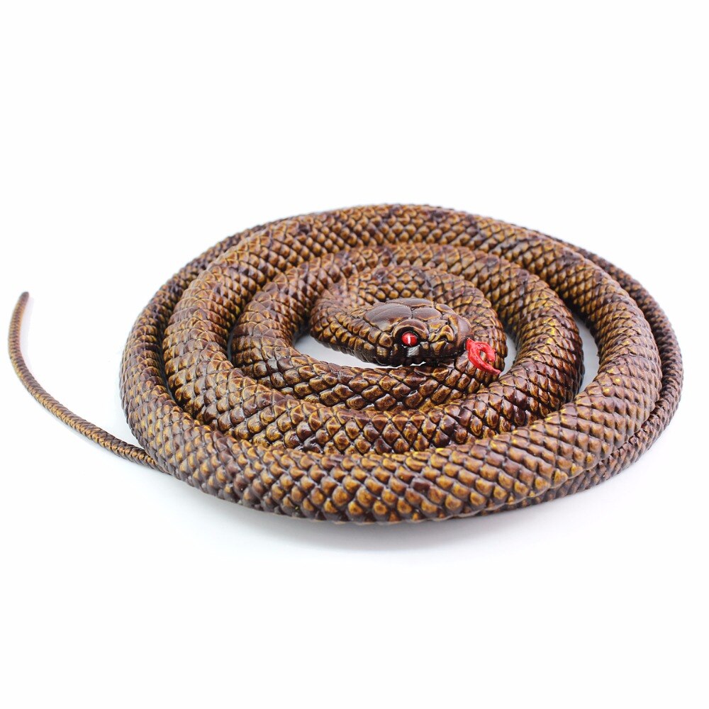 Rubber Snake Toy Simulation Animal Model