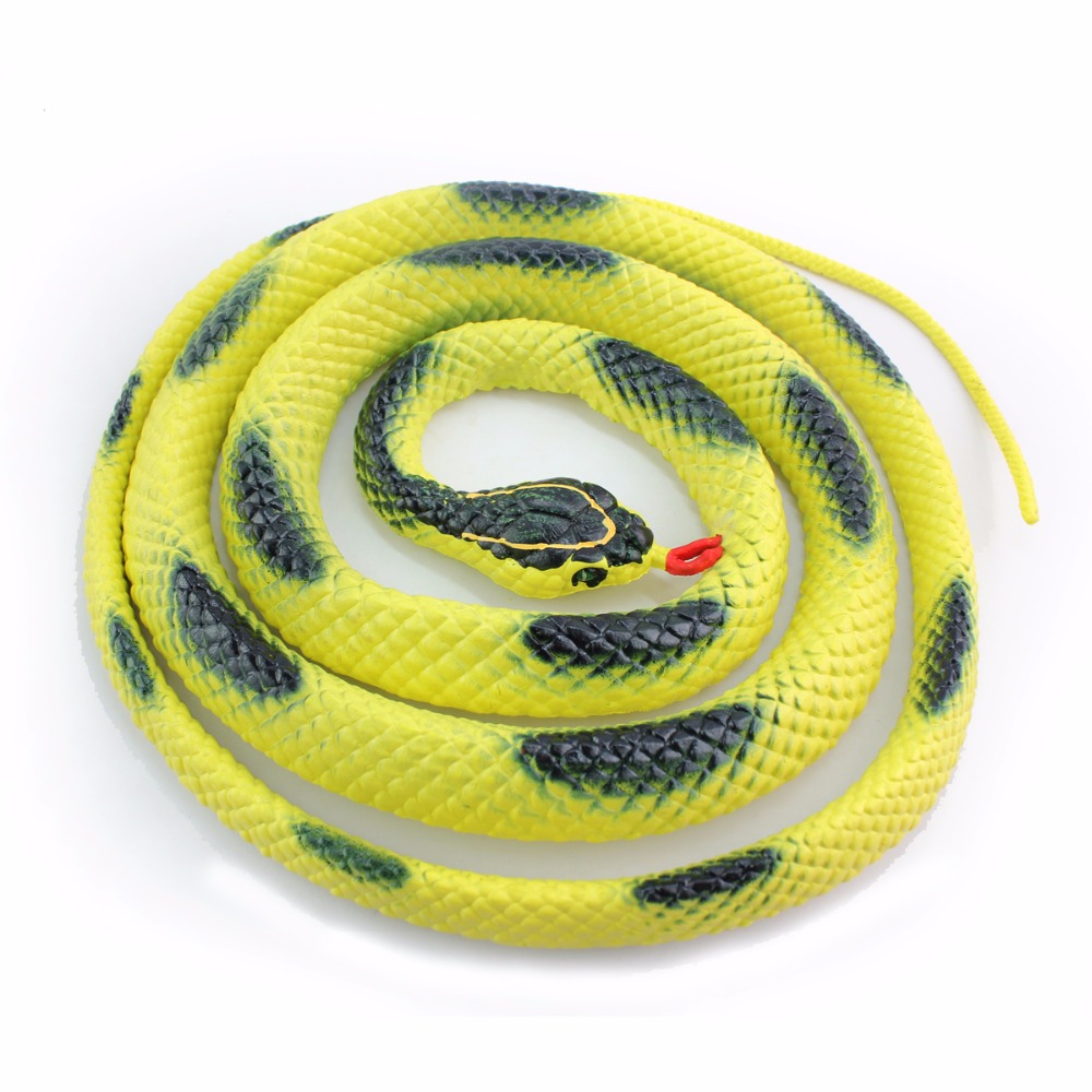 Rubber Snake Toy Simulation Animal Model