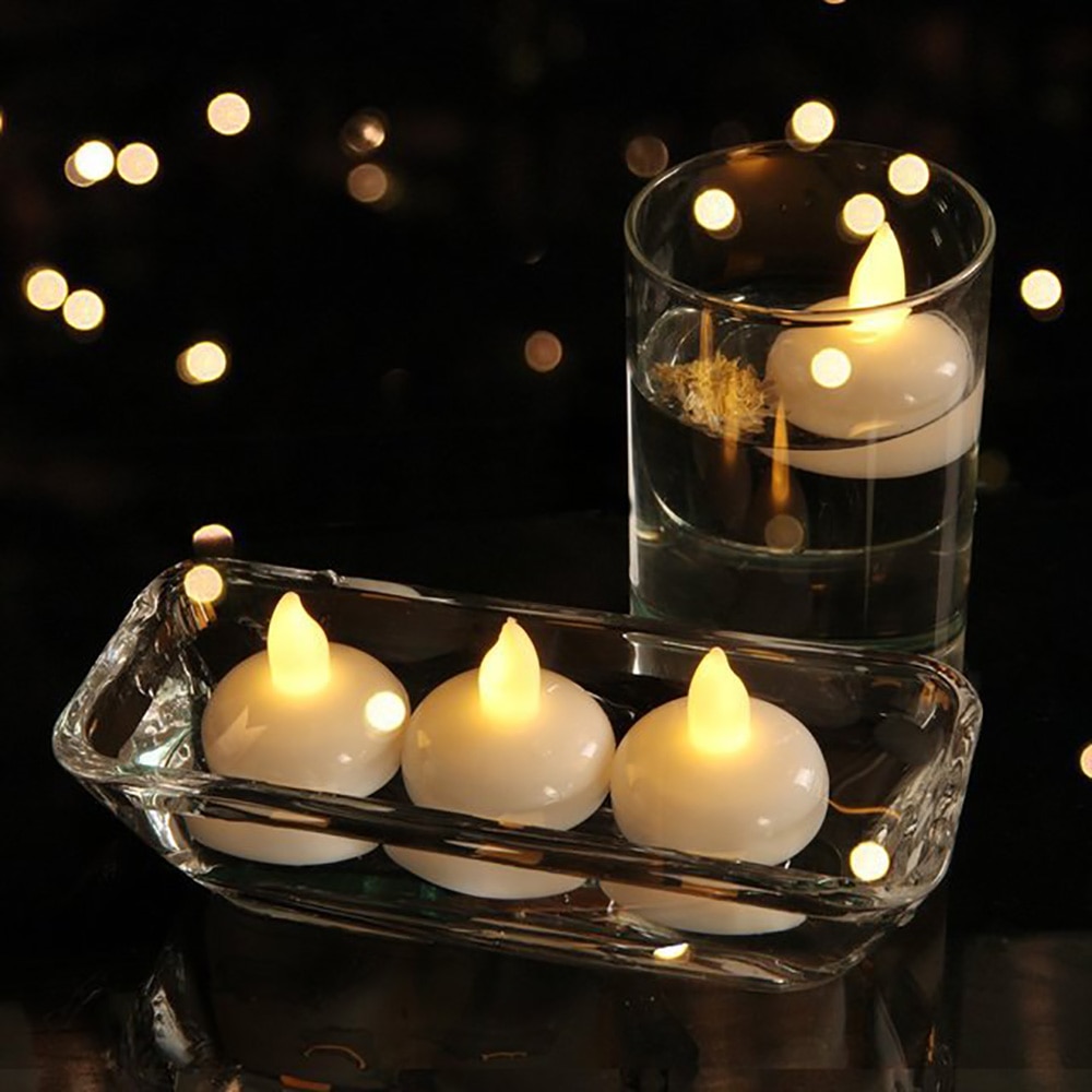 Floating LED Candles 12PCS Set