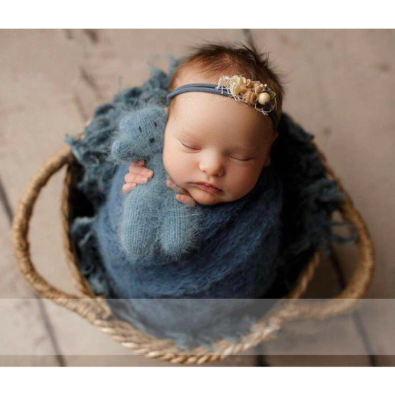 Hand Woven Basket Photography Prop