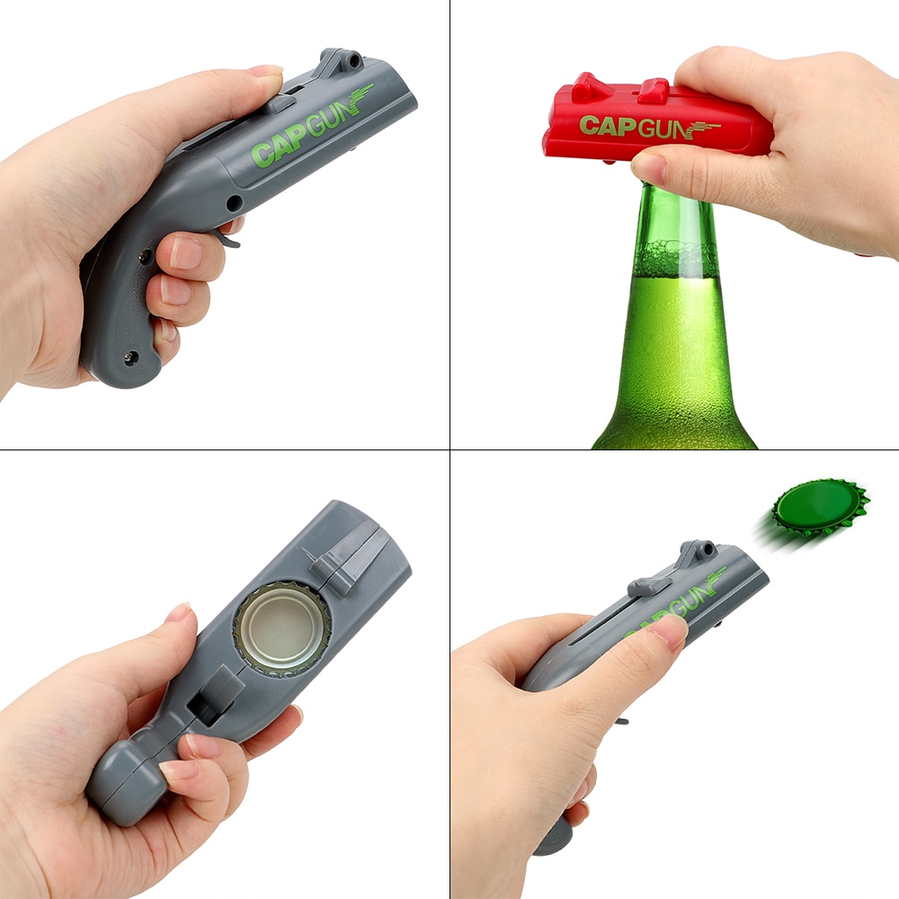 Bottle Cap Gun Opener Shooter